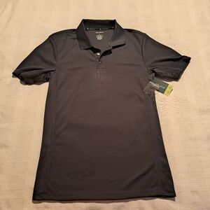 Tek Gear men's small slim fit gray golf polo, New